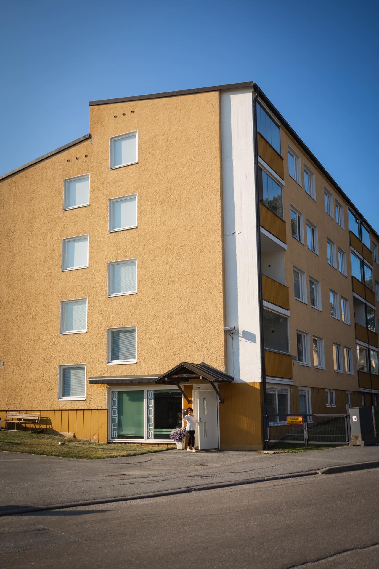 Kuva Studioksen toimitiloista ulkoa